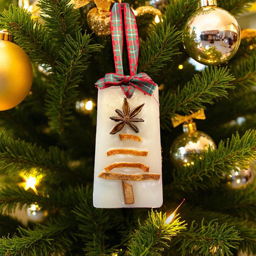christmas tree money wax melt Christmas Tree hanging wax melts – Cottage Farm Candles
